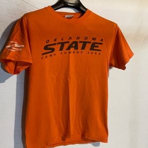 Vintage Oklahoma State T-Shirt - Camp Cowboy 2003 Size Small